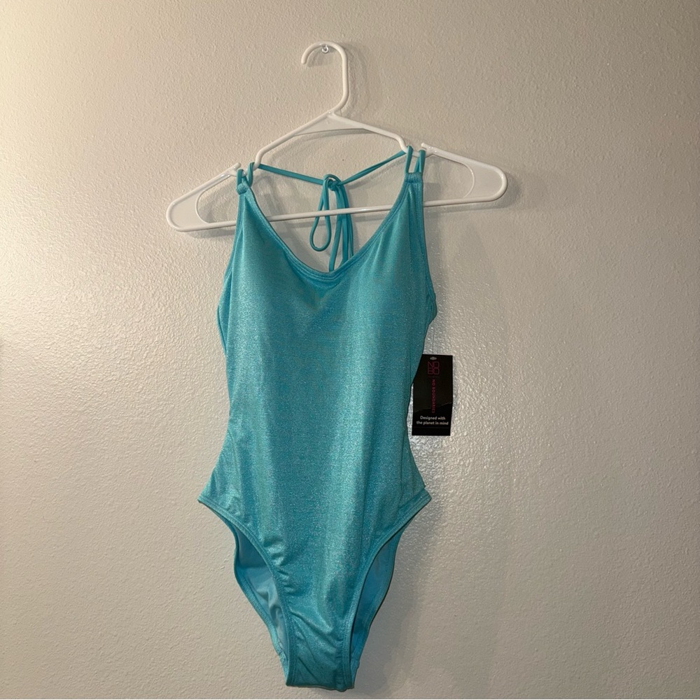 Women's Aqua One Piece Swimsuit